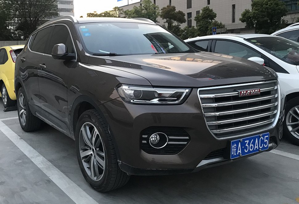 Haval h6 объем багажника